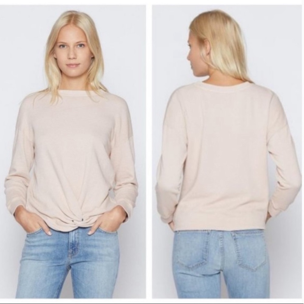 Current Elliott Nazani Faux Knot Sweatshirt